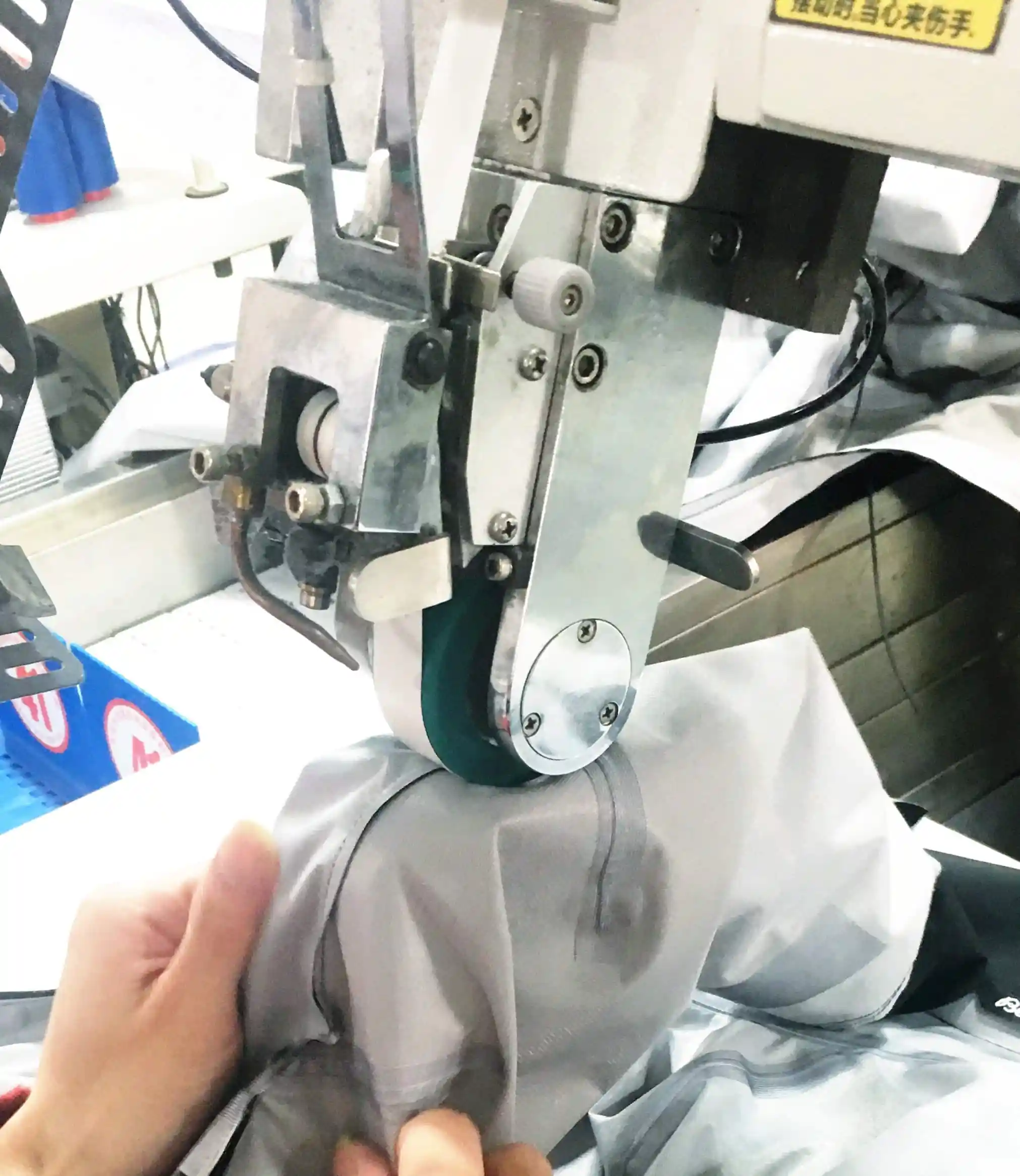 heat taped seams process