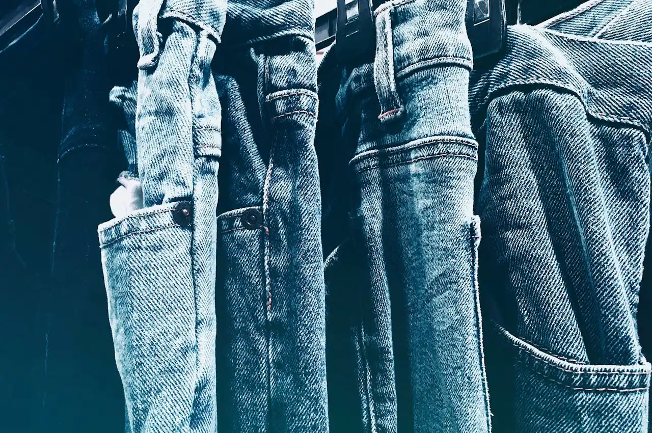 Are jeans woven or knit?