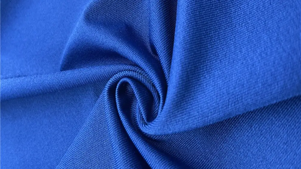 blue pbt fabric